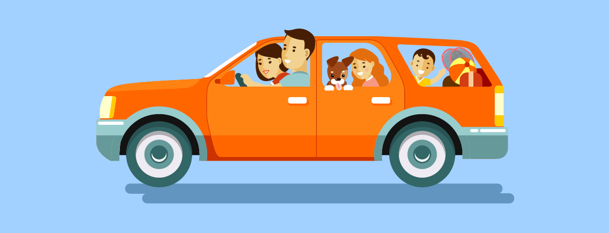 viajar con mascotas en el carro